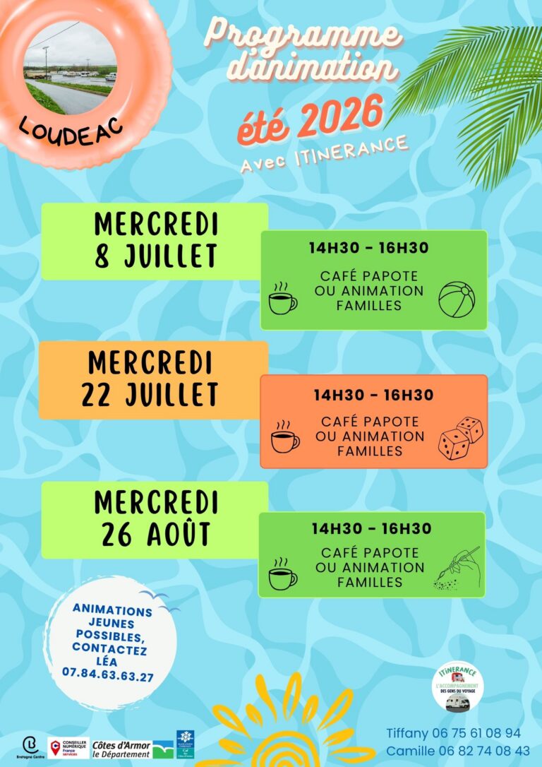 Planning ETE 2026 LOUDEAC