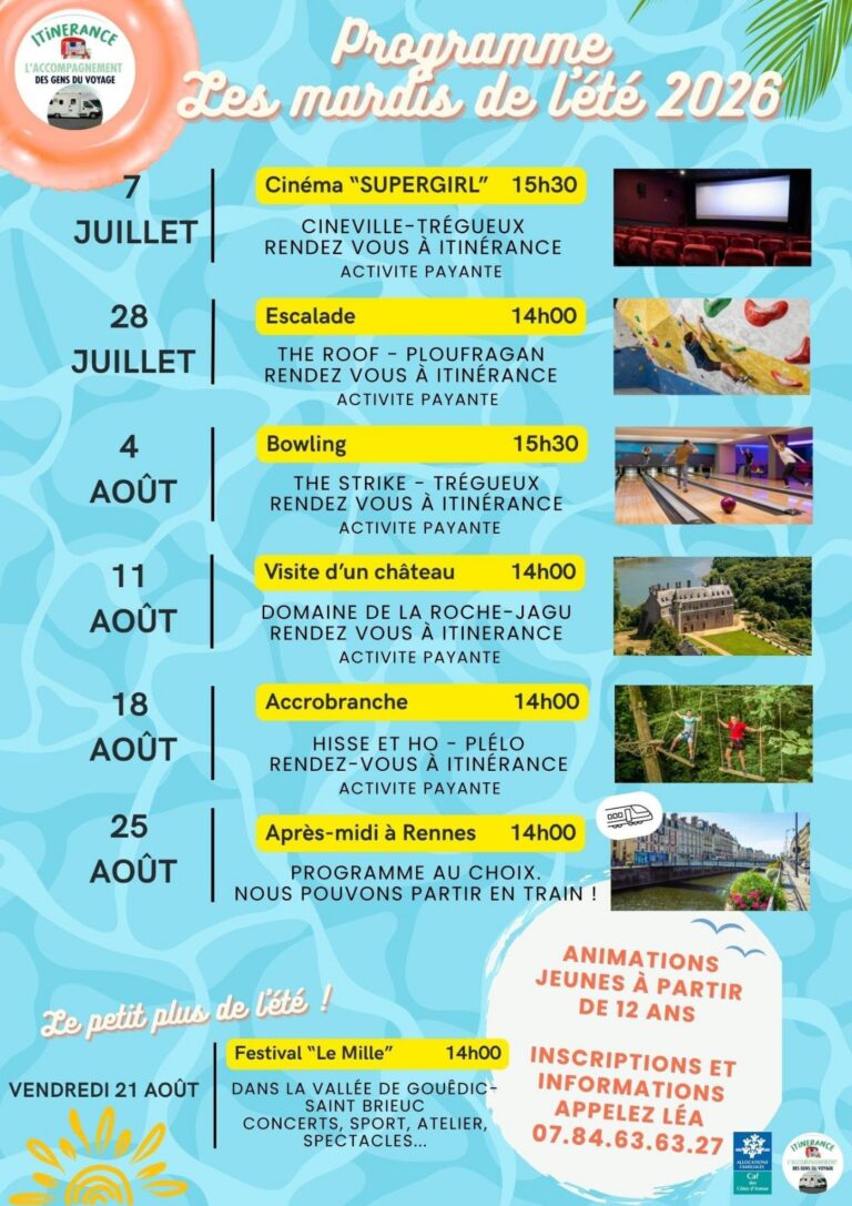 planning jeunes