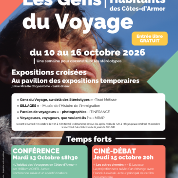 Une semaine pour déconstruire les stéréotypes – du 10 au 16 octobre 2026 – « Les Gens du voyage, habitants des Côtes d’Armor »